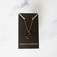 Faith Over Fear Necklace