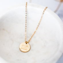 Faith Over Fear Necklace