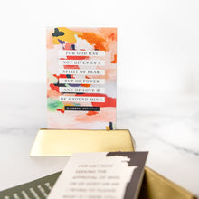 Brass Scripture Card Stand