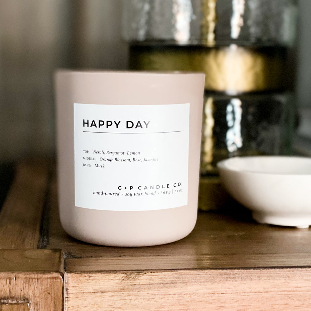 Happy Day Candle