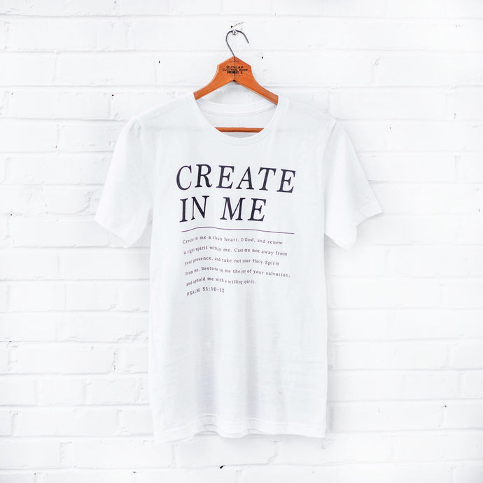 Create In Me Unisex Tee - Grace + Porter