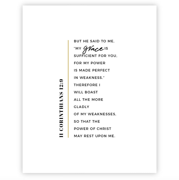Sufficient Grace - Grace + Porter