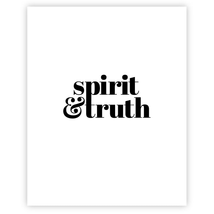 Spirit And Truth - Grace + Porter